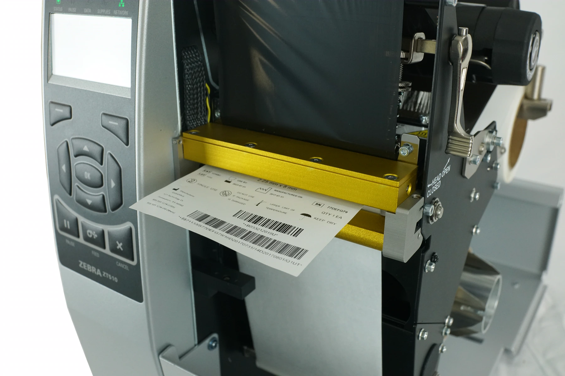 BLC inline label inspection system and software